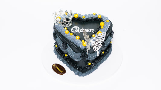 Royal Queen Heart Chocolate Cake