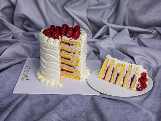 Fresh Raspberry Cake 1kg